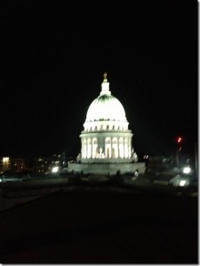 Madison WI - Capitol at night