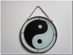 Yin Yang wall hanging